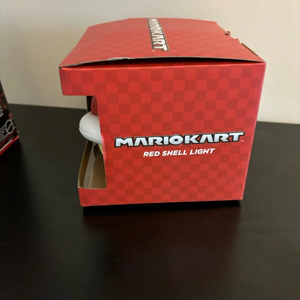 Nintendo Mario Kart Red Turtle Shell Figural Light - Picture 2 of 7